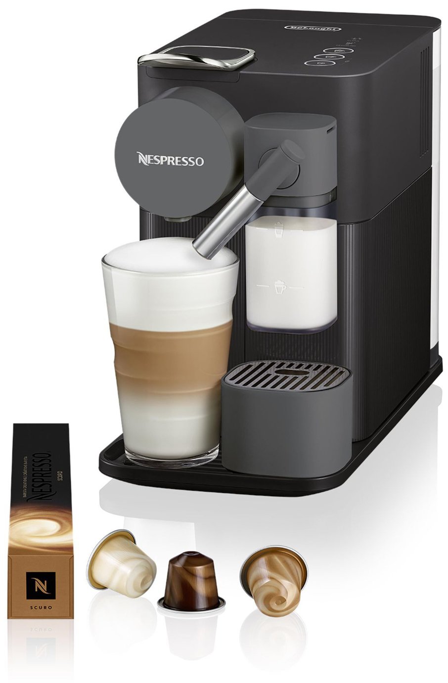Nespresso Lattissima One by De'longhi Pod Machine EN510.B