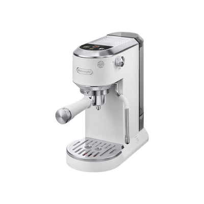 DeLonghi Dedica Duo EC890.WI Espresso Coffee Machine – White