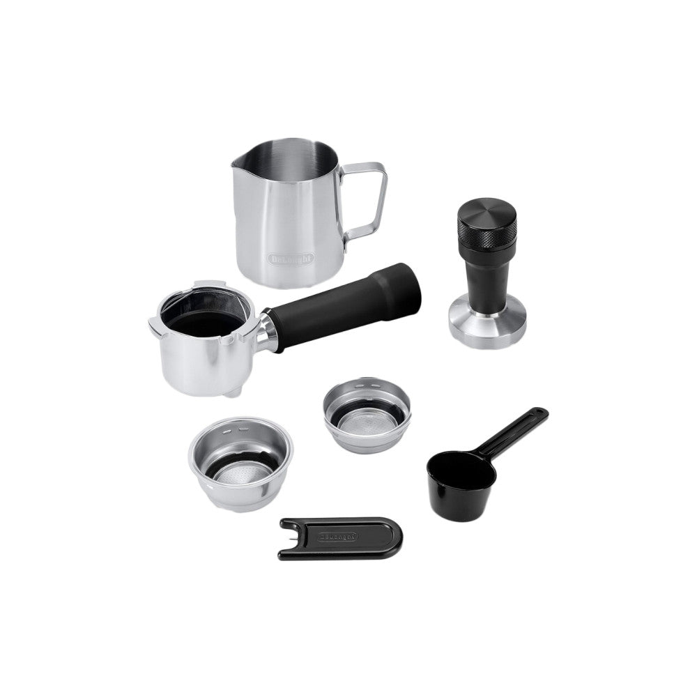 DeLonghi Dedica Duo EC890.WI Espresso Coffee Machine – White